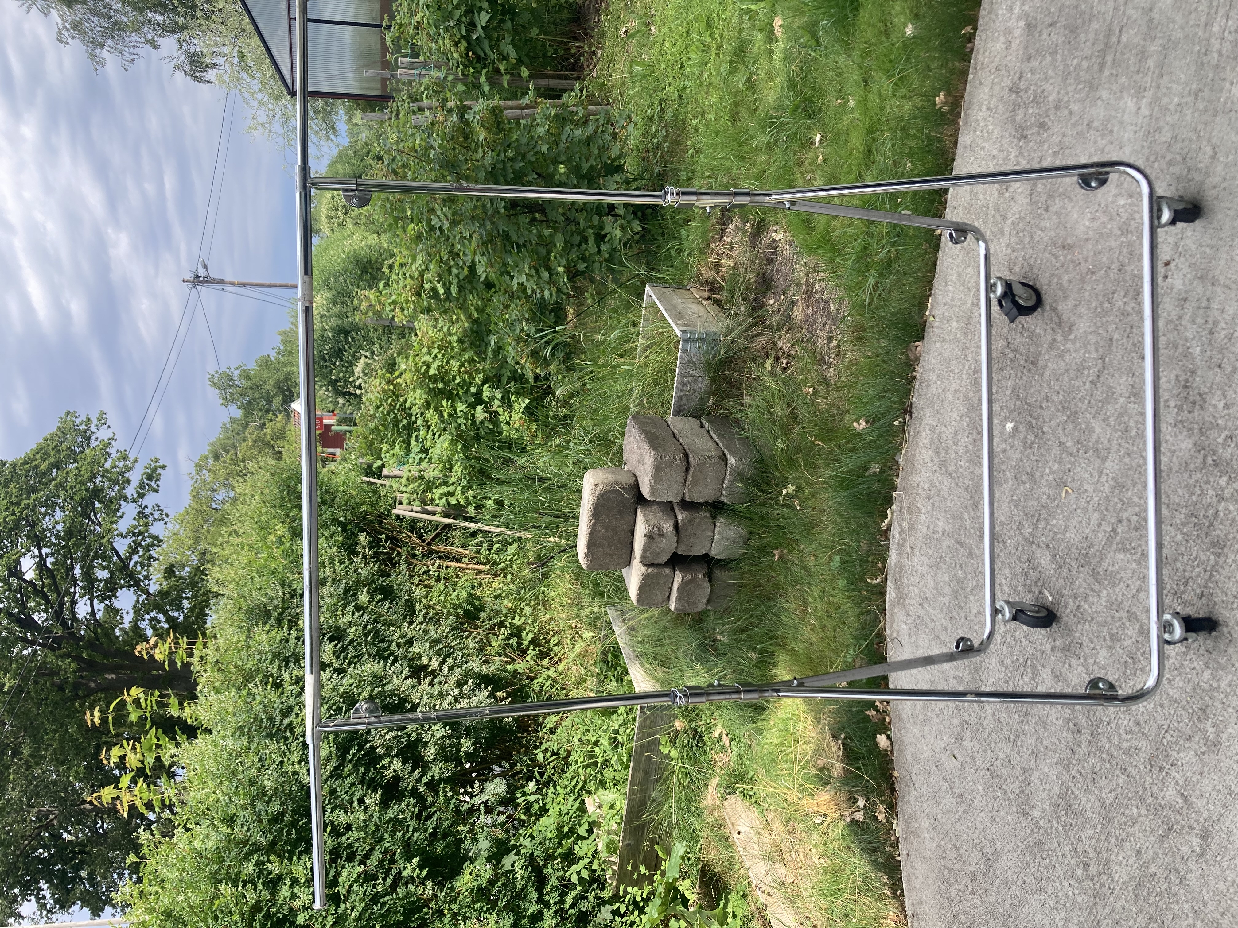 Klädställning