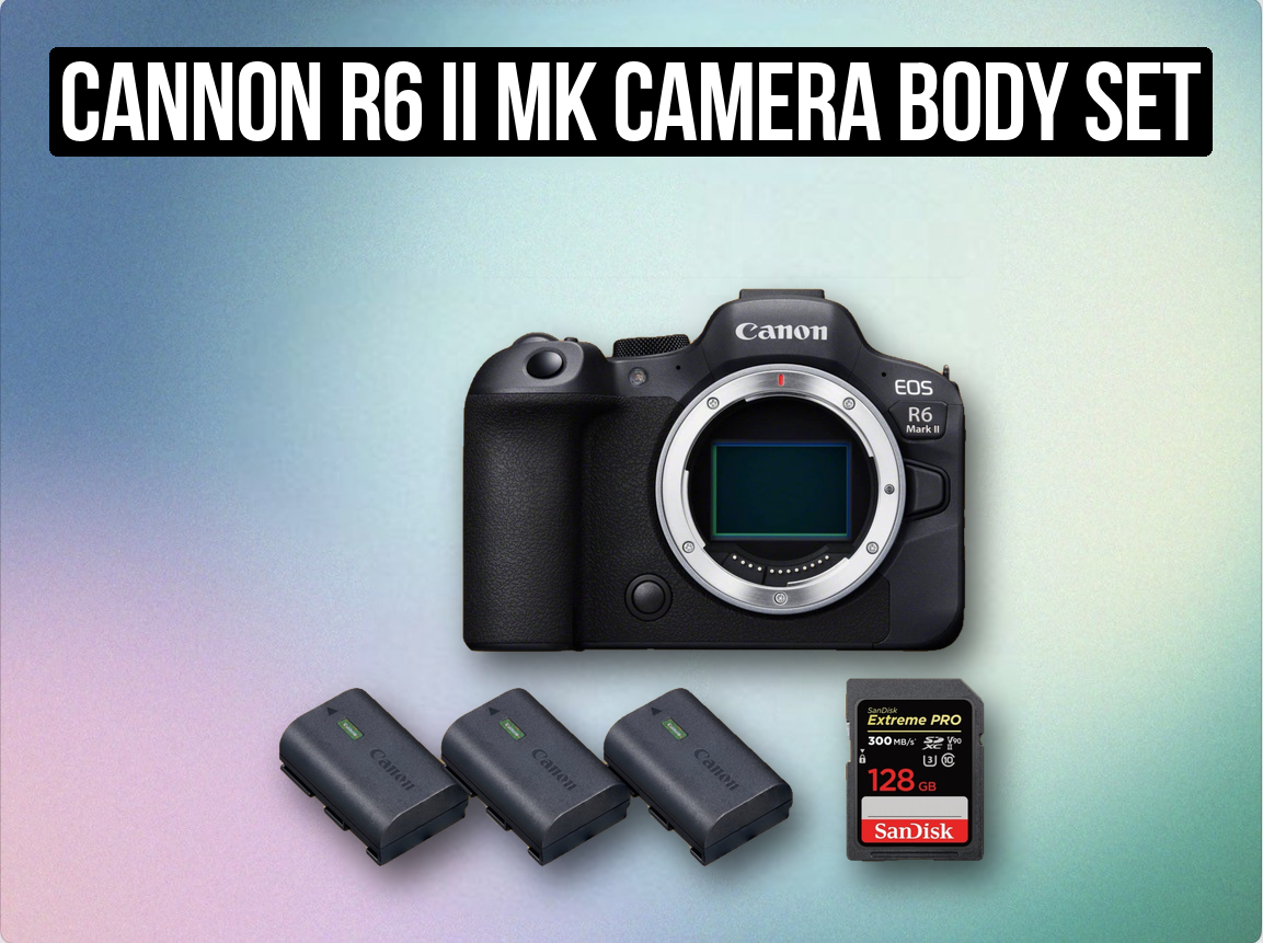 Cannon r6 ii mk  camera body set 