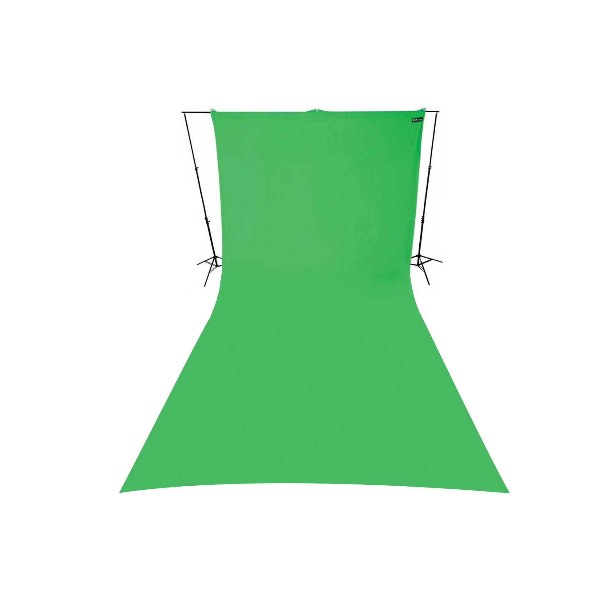 Wescott-wrinkle-resistant backdrop - chroma-key green screen (9' x 20')
