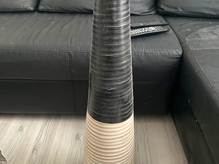 Høy vase 75cm