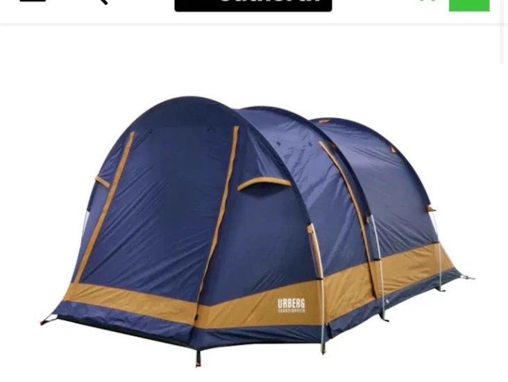 Superfint och rymligt tält från urberg