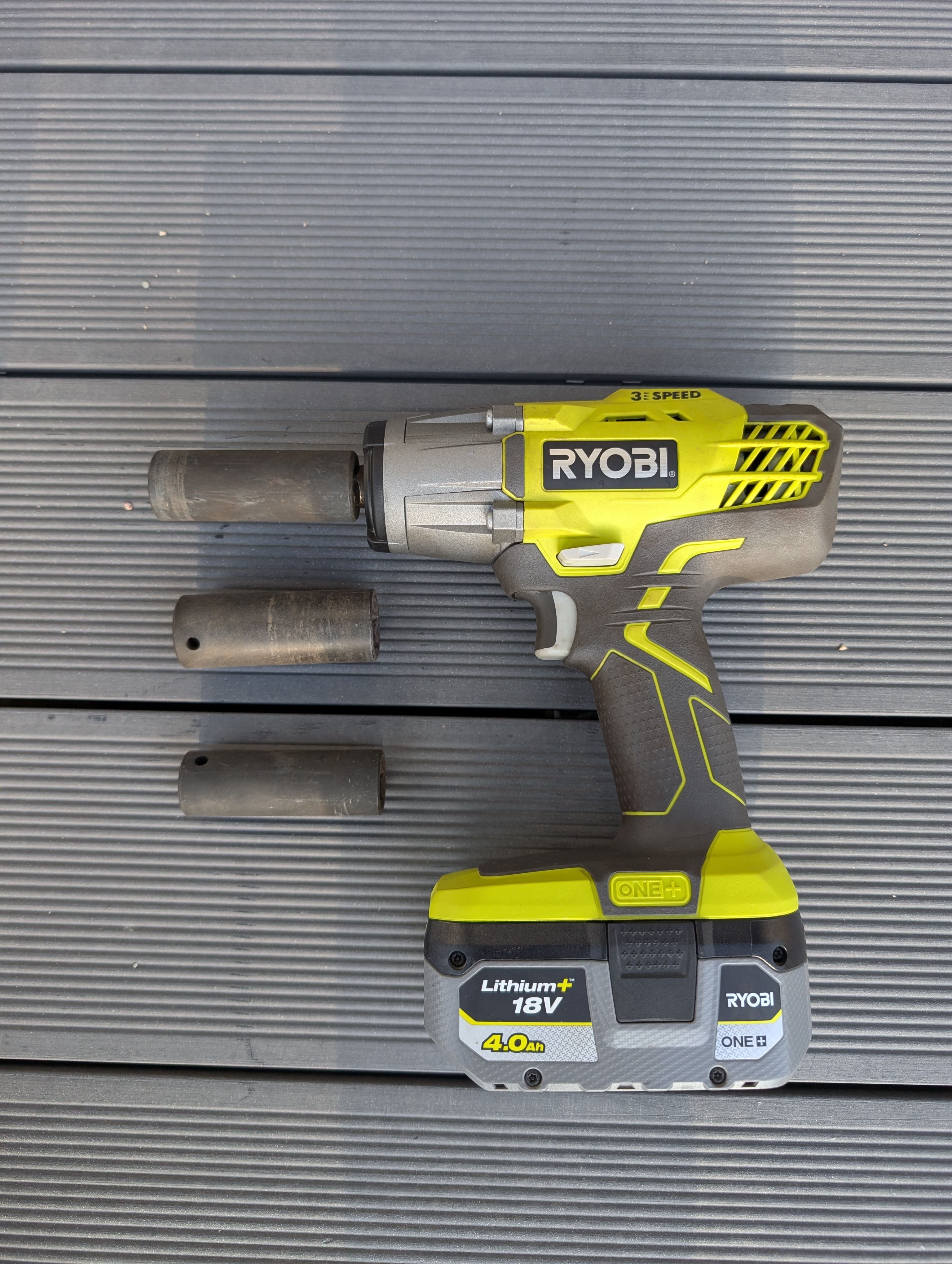 Muttertrekker ryobi r18iw3