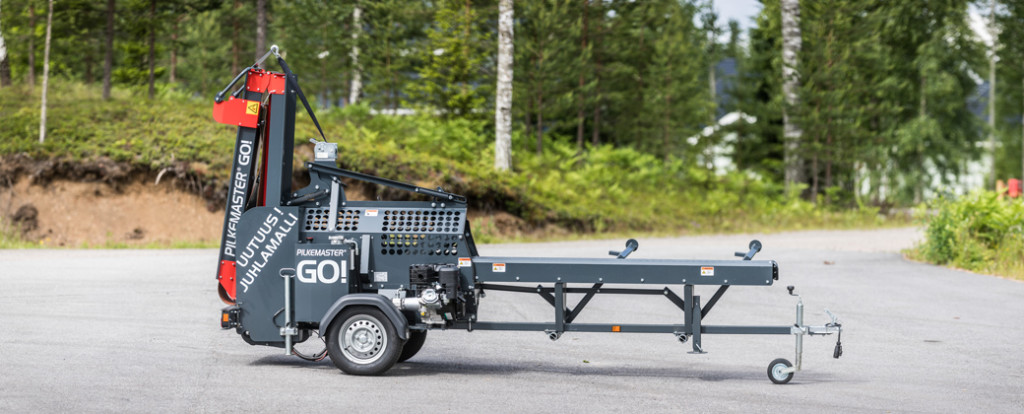 Pilkemaster go!  vedmaskin med bensinmotor 