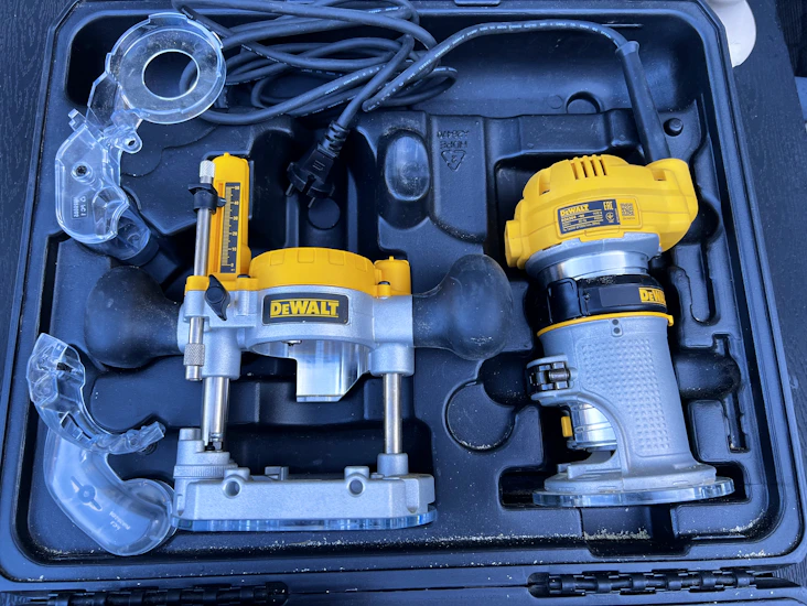 Dewalt d26204k-qs handöverfräs/enhandsfräs