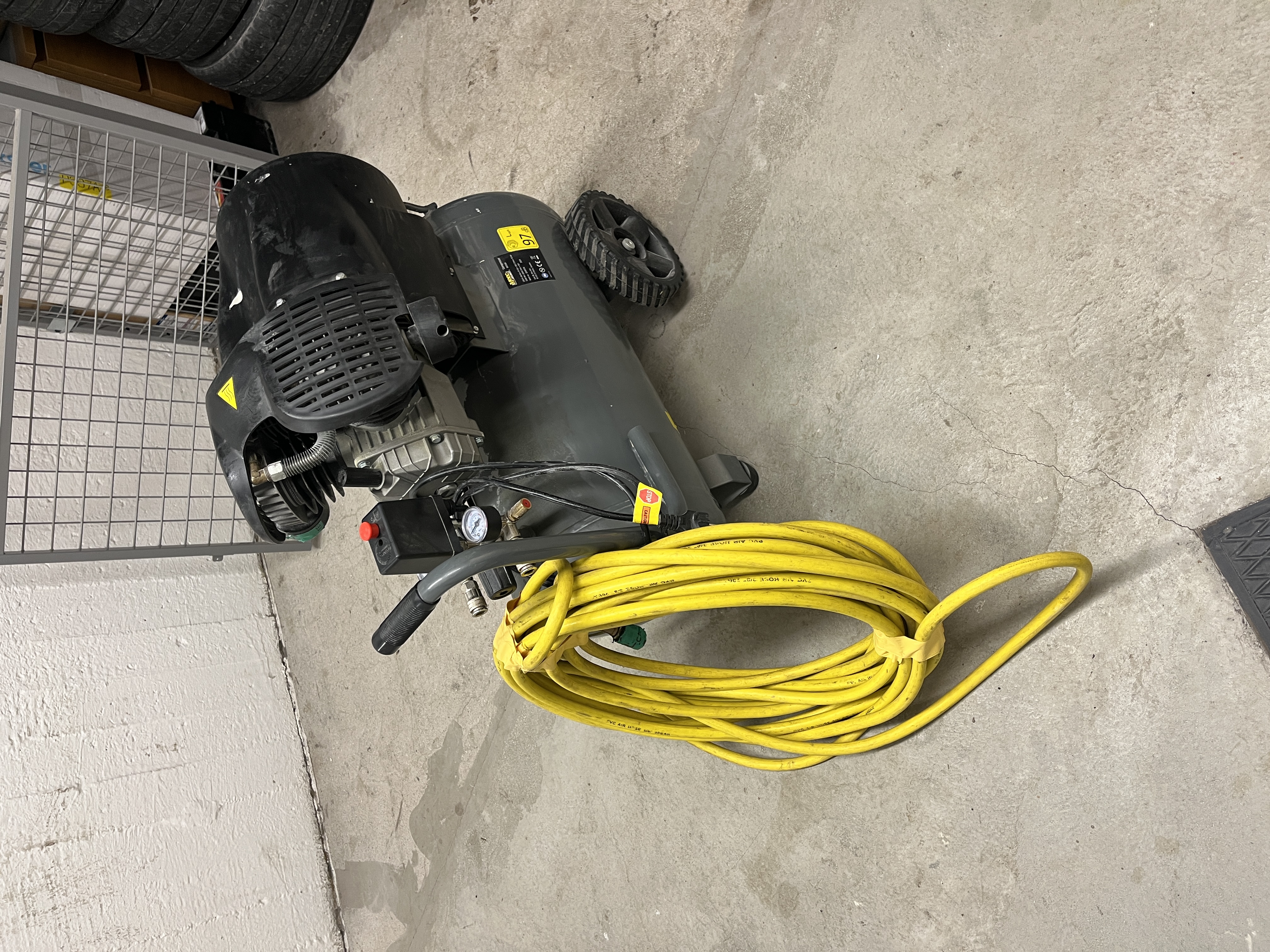 50l kompressor med 20m slang 