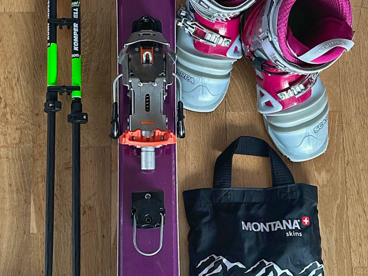 Topptur / telemarkski til leie str 38🎿