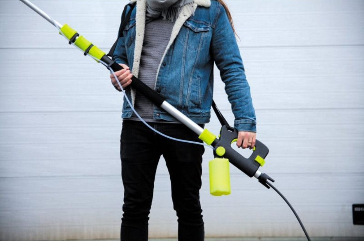 Ava teleskoplanse for husvask