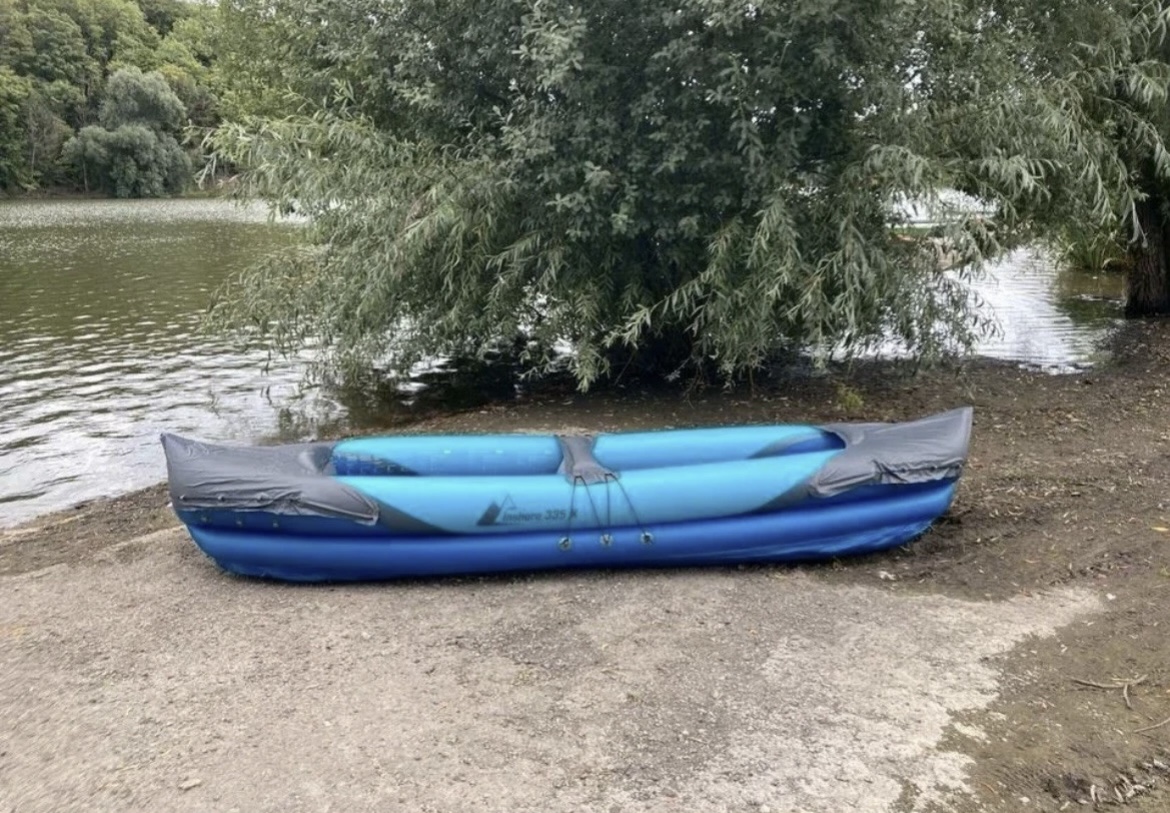 Inflatable kayak 2 person rayleigh essex