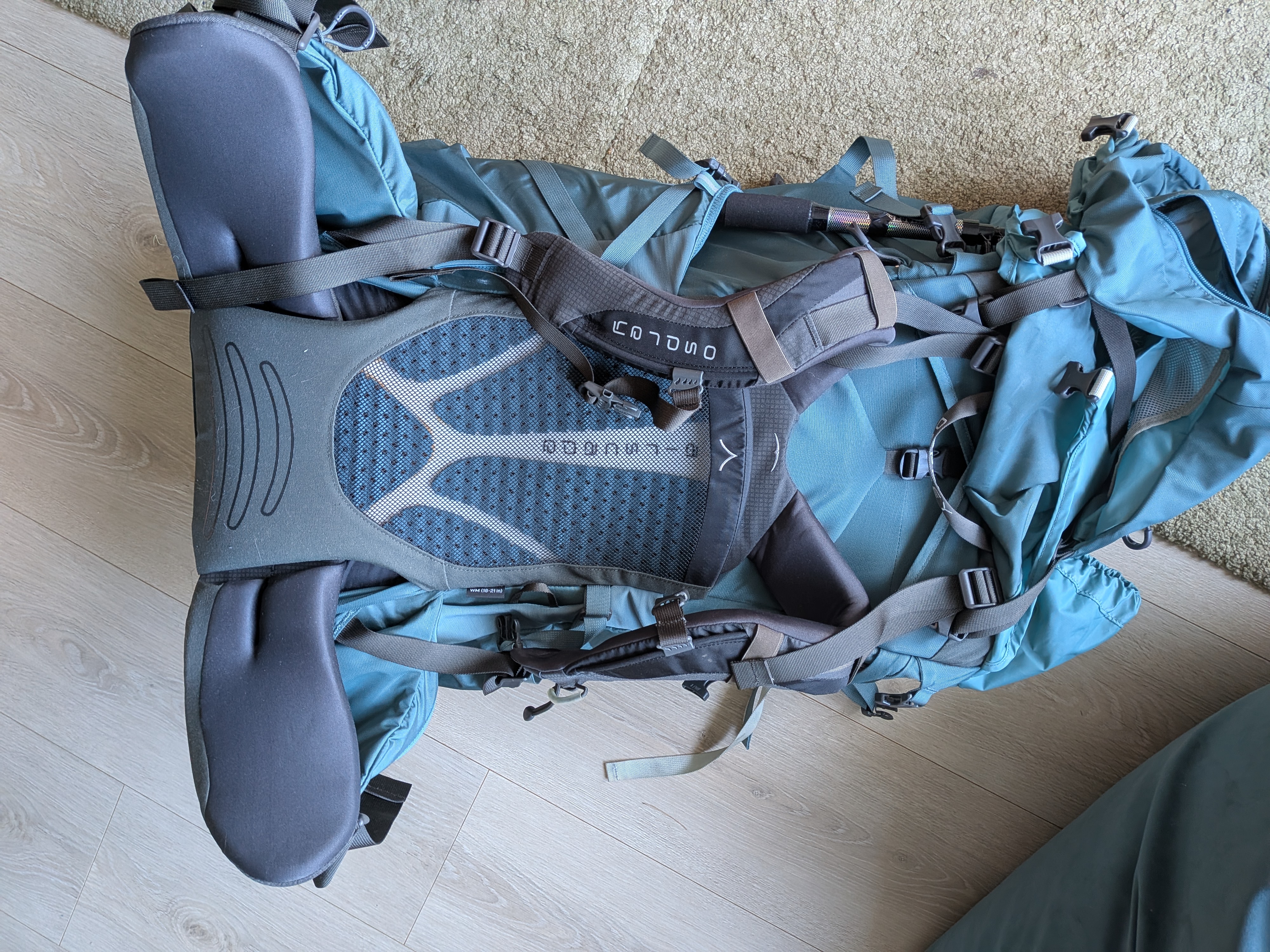 Stor tursekk dame, osprey xena 85 liter