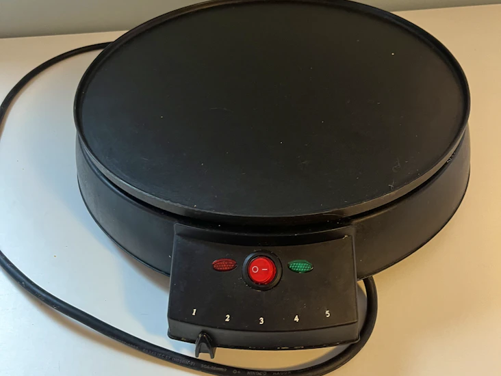 Elektrisk takke / crêpe maker til leie