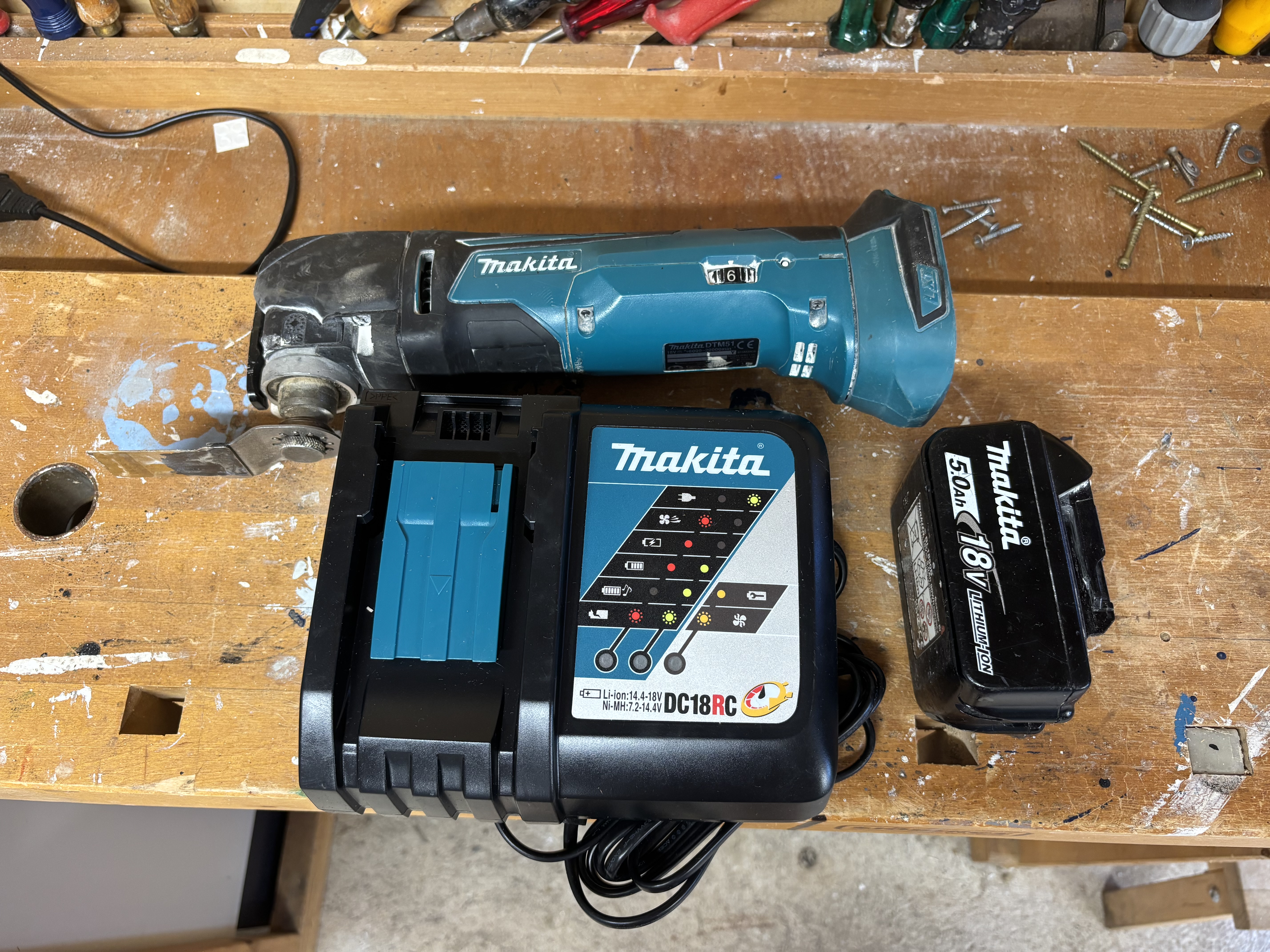 Multiverktyg makita batteridriven
