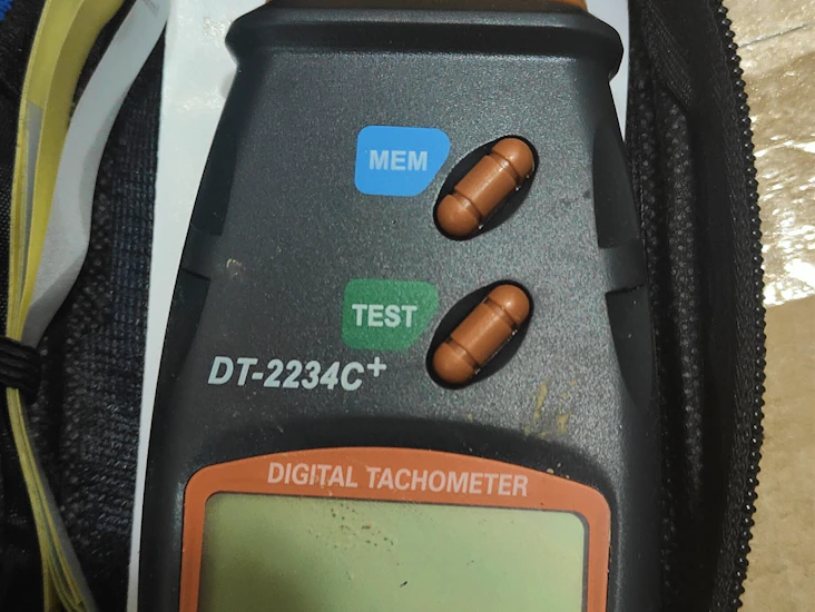 Optinen kierroslukumittari