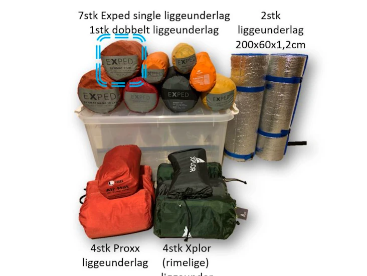 Liggeunderlag 7cm lw - exped synmat