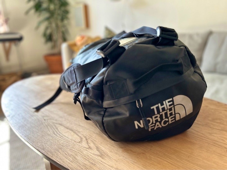 North face duffelbag s, 50 l