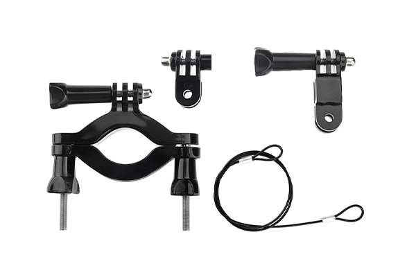 Wide pole / handlebar mount for gopro