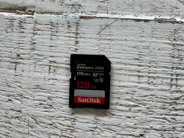 Sandisk extreme pro 128gb sdxc – 170mb/s v30 u3