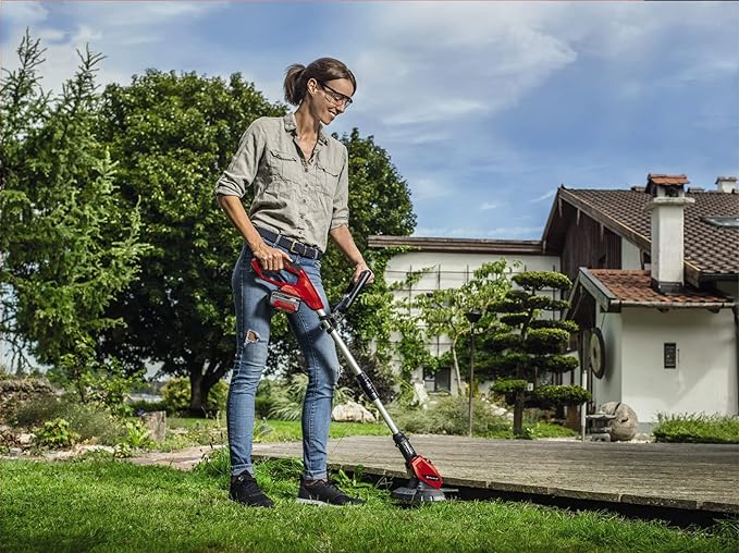 Sladdlös grästrimmer einhell - effektiv och flexibel trädgårdsskötsel!