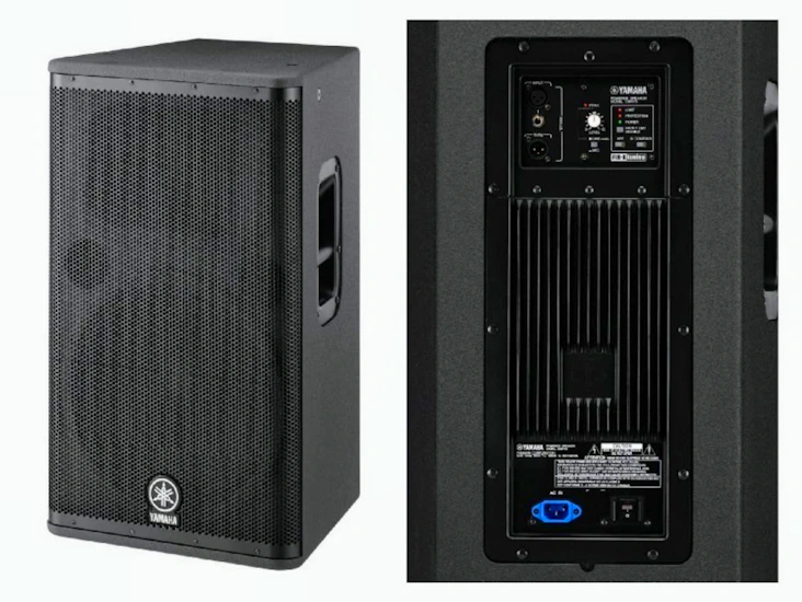 2st yamaha dsr115 proffs pa högtalare/toppar