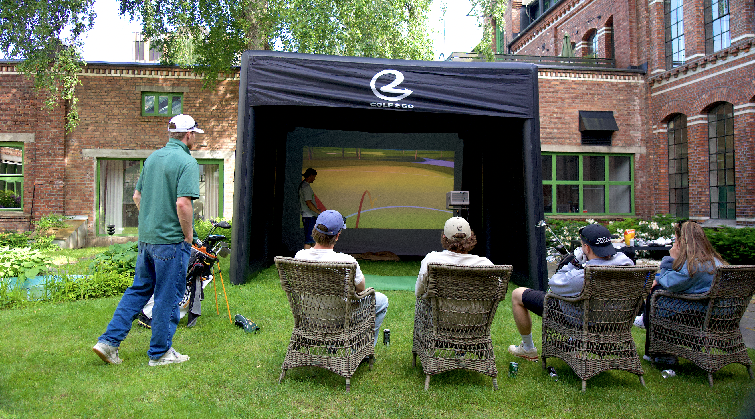 Golftelt/ event-telt