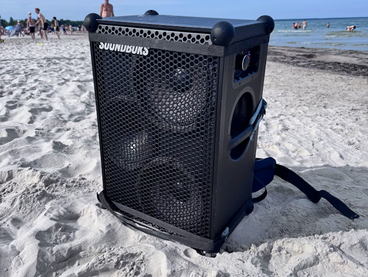 Soundboks 3 med ryggsäck