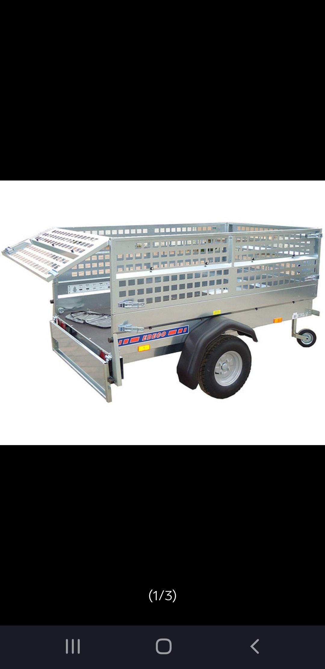 Nortrail 212 med brems+ (nettgrind 50cm)