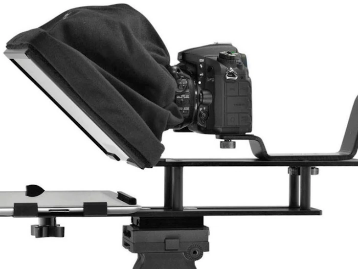 Bärbar smidig teleprompter till ipad