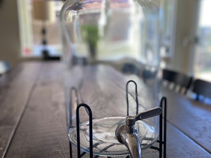 Fest - saftbehållare bålskål