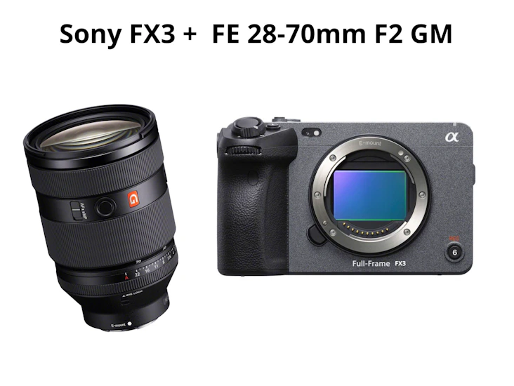 Sony fx3 + fe 28–70mm f2
