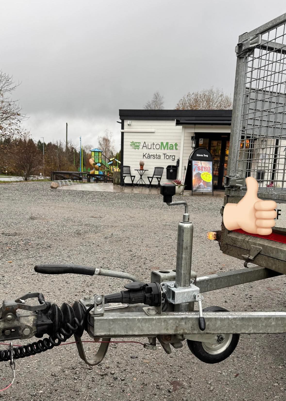 Gallersläp - hyr vid kårsta torg