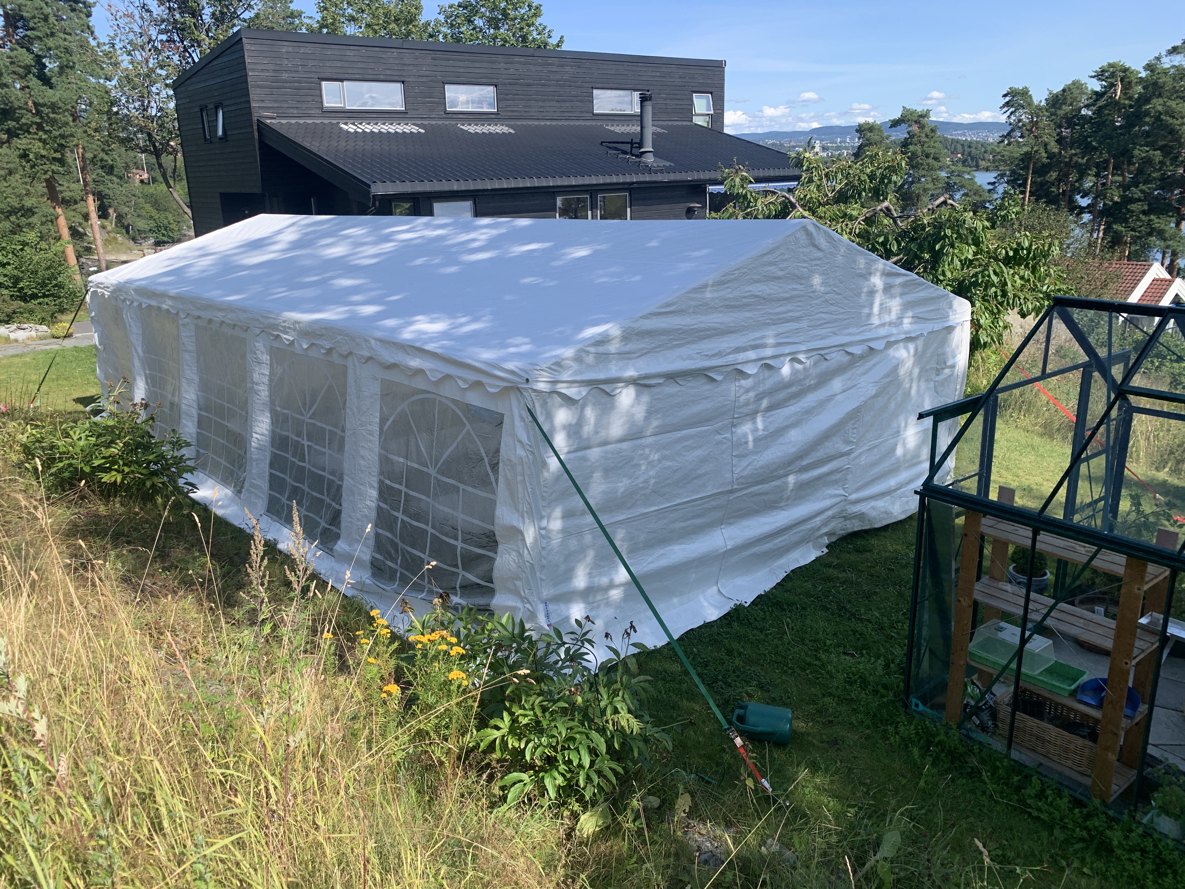 5x8 m partytelt leies it for 2900 per helg