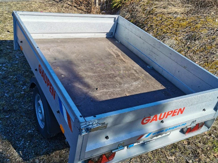 Gaupen tilhenger med bremser