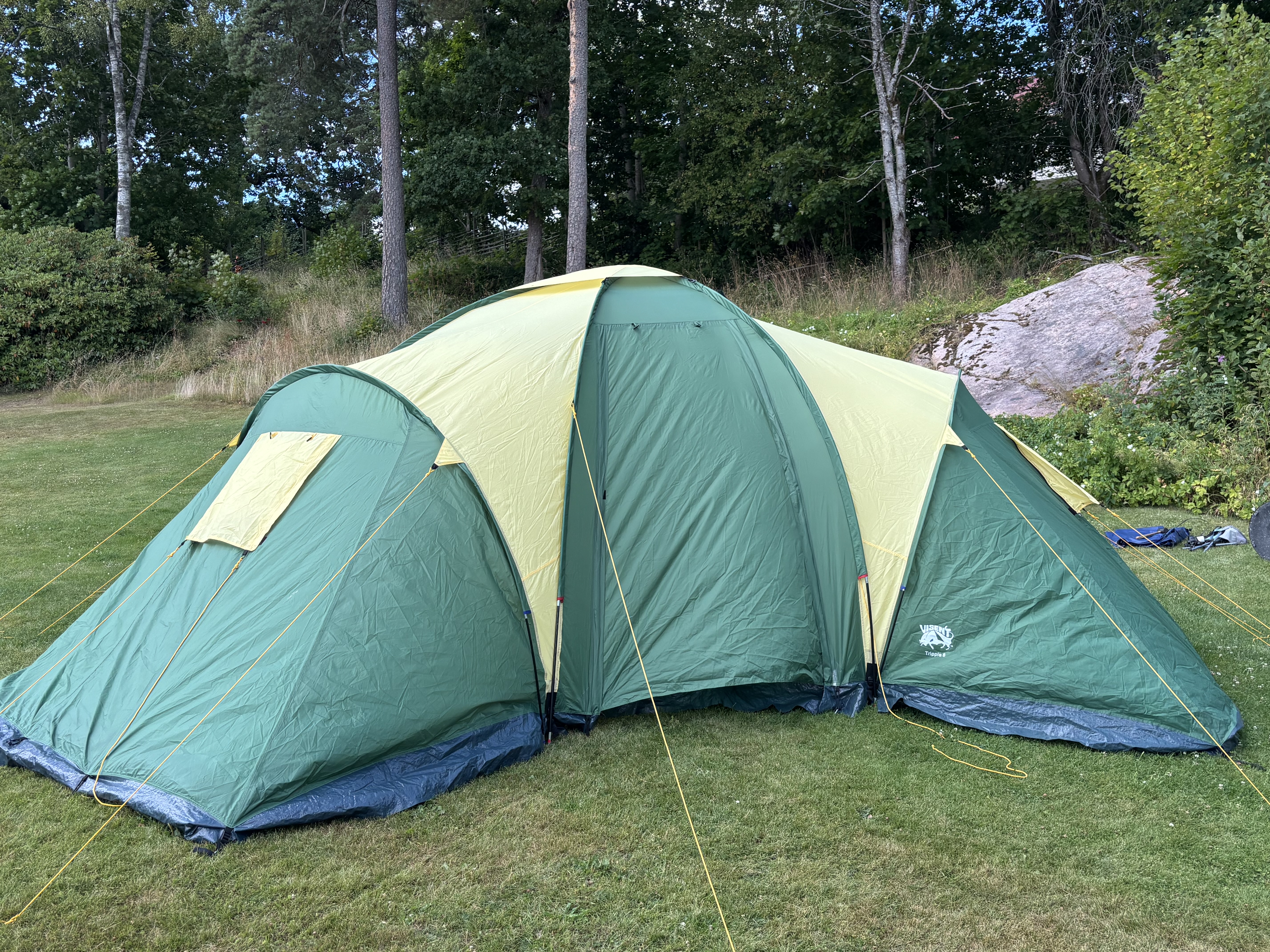 Bison 6 manna tält 