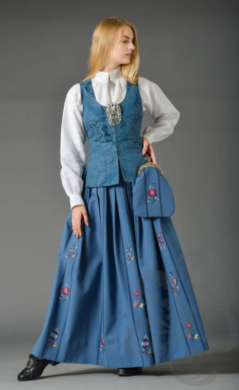 Hedmarksbunad 1955 modell strl s