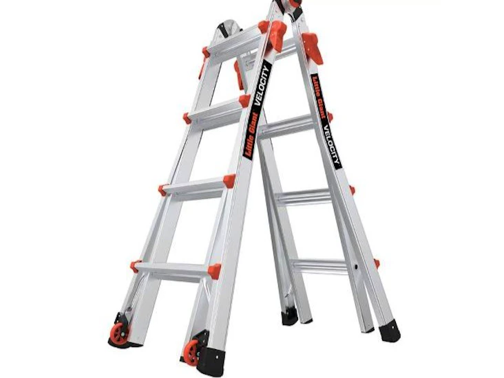 Little giant ladders m17 multi 18-ft reach type 1a - 300 lbs. load capacity telescoping multi-position ladder