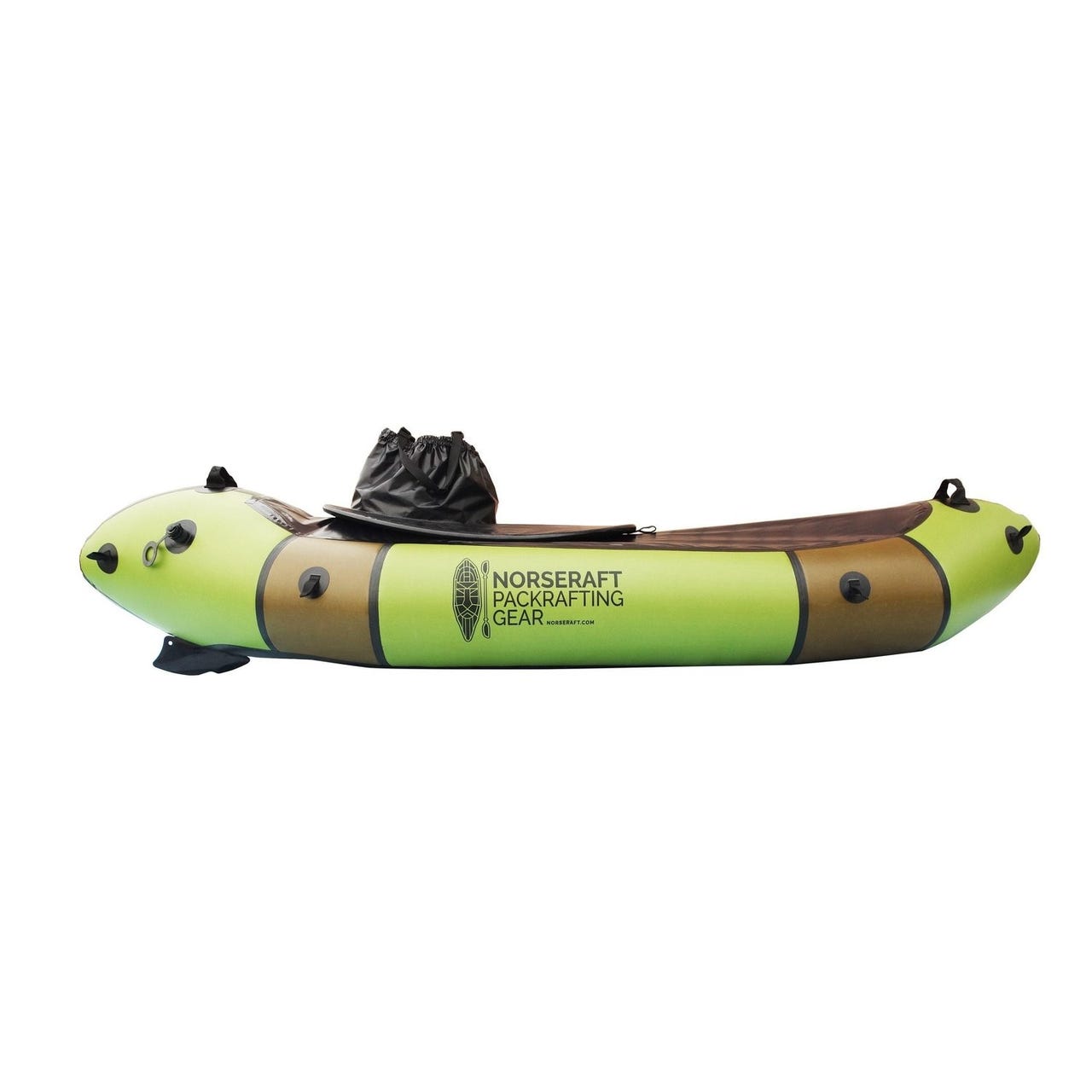 Packraft med åre og flytevest - norseraft berserker (ekspesidjonspackraft)