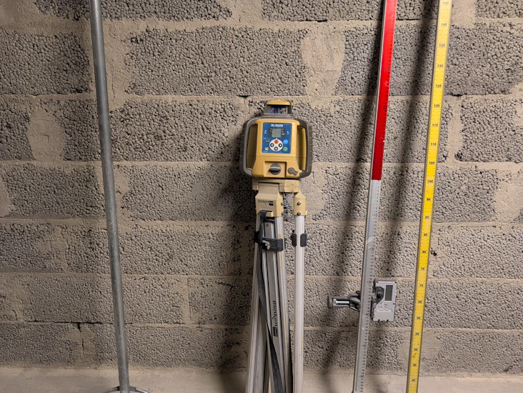 Topcon rotationslaser rl-sv2s inkl. ls 100d mottagare