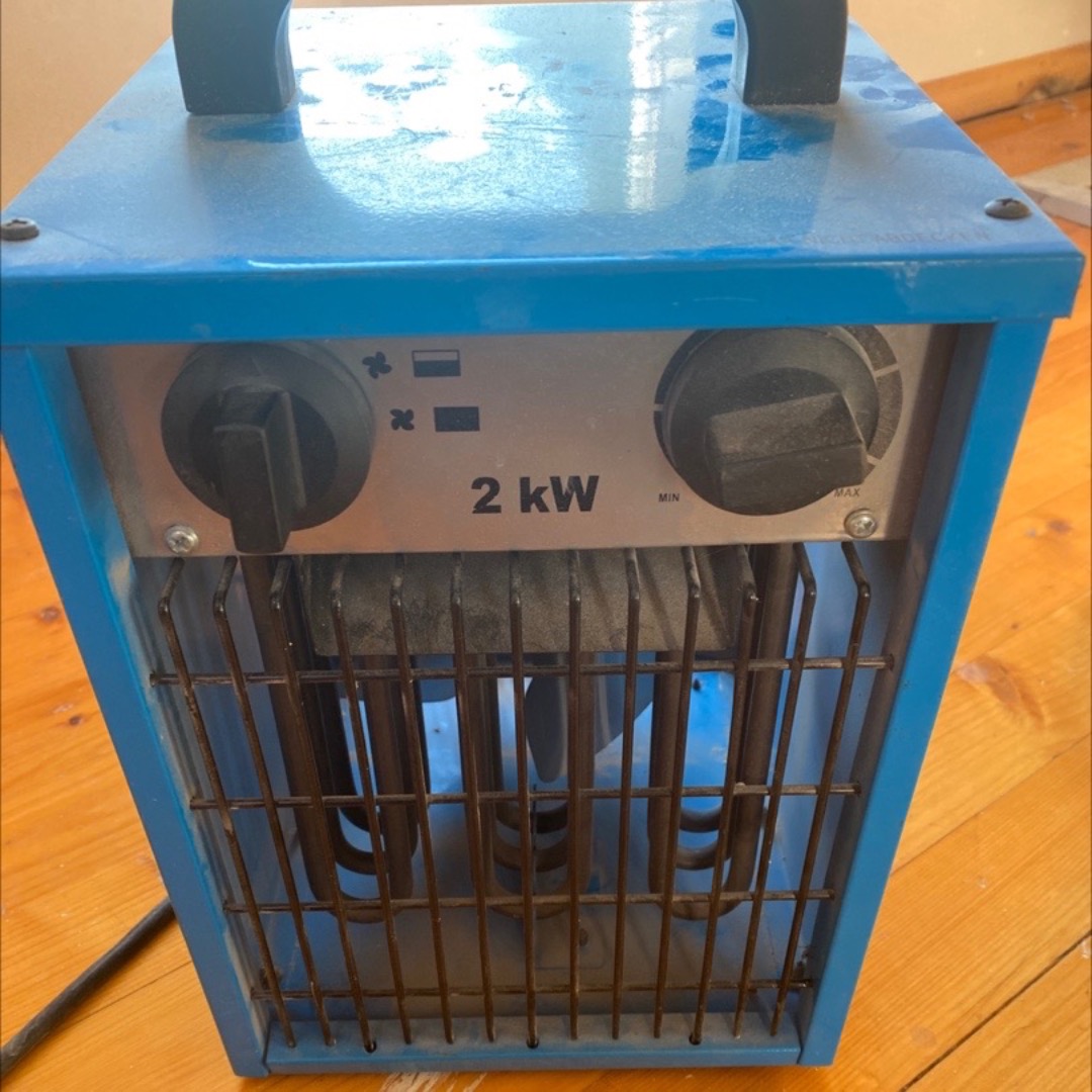 Varmeovn / byggtørke 2kw fra cotech