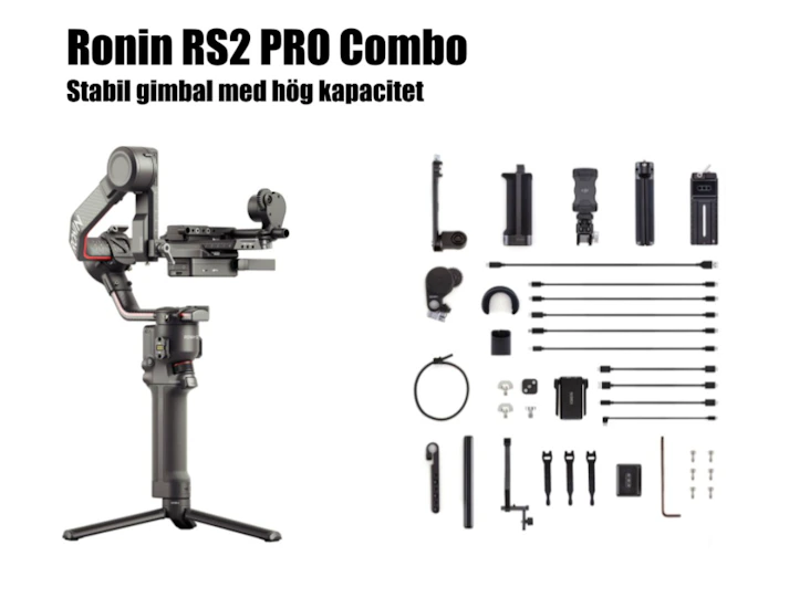 Dji ronin rs 2 pro combo kit