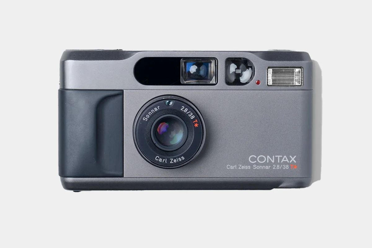 1991 contax t2 35mm point & shoot film