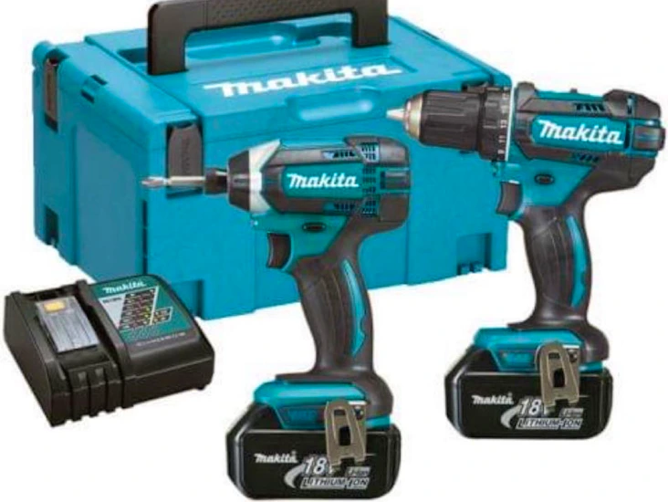 Borrmaskin och knack