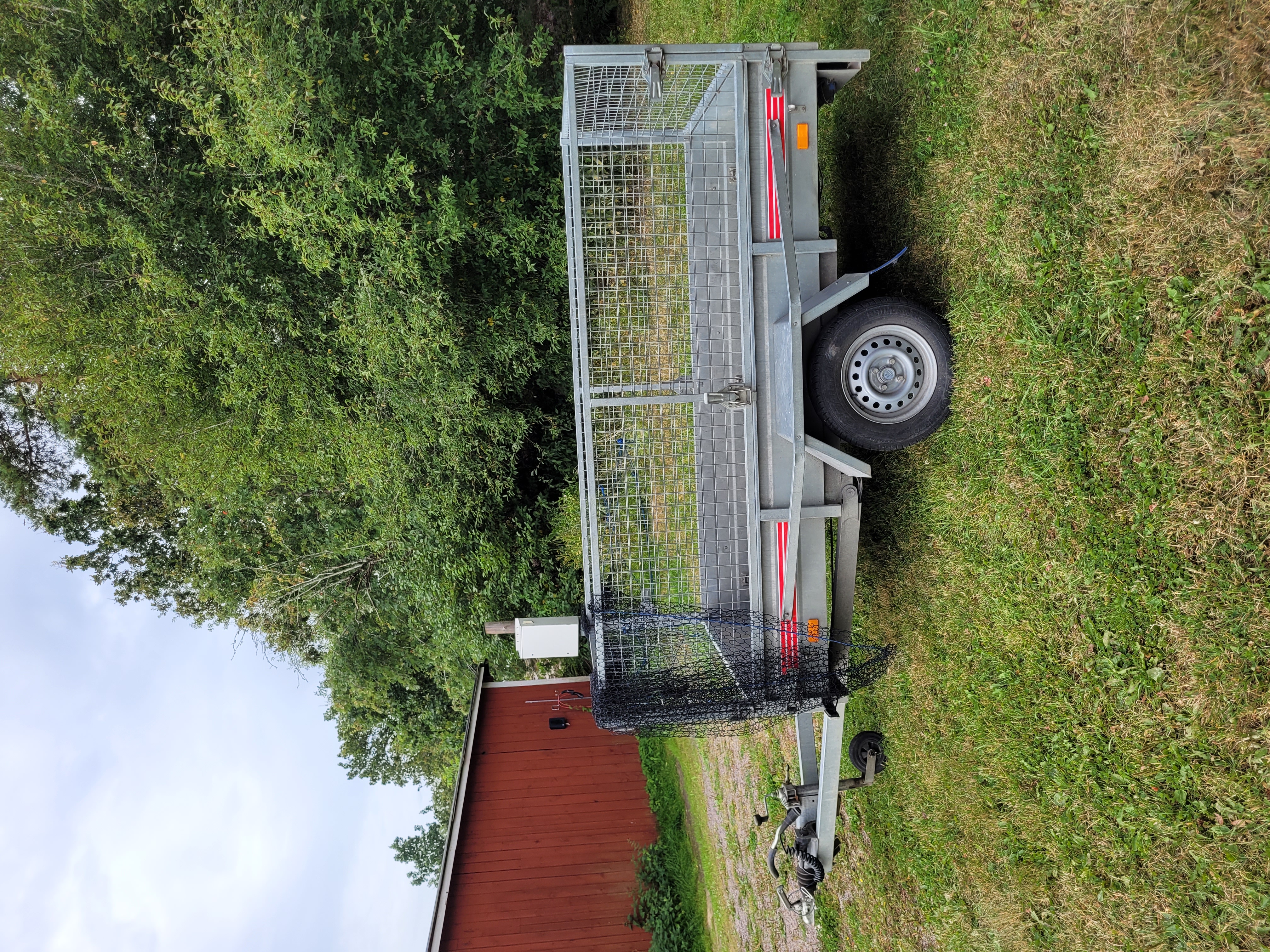 Gallersläp lastvikt 530kg, totalvikt 750kg