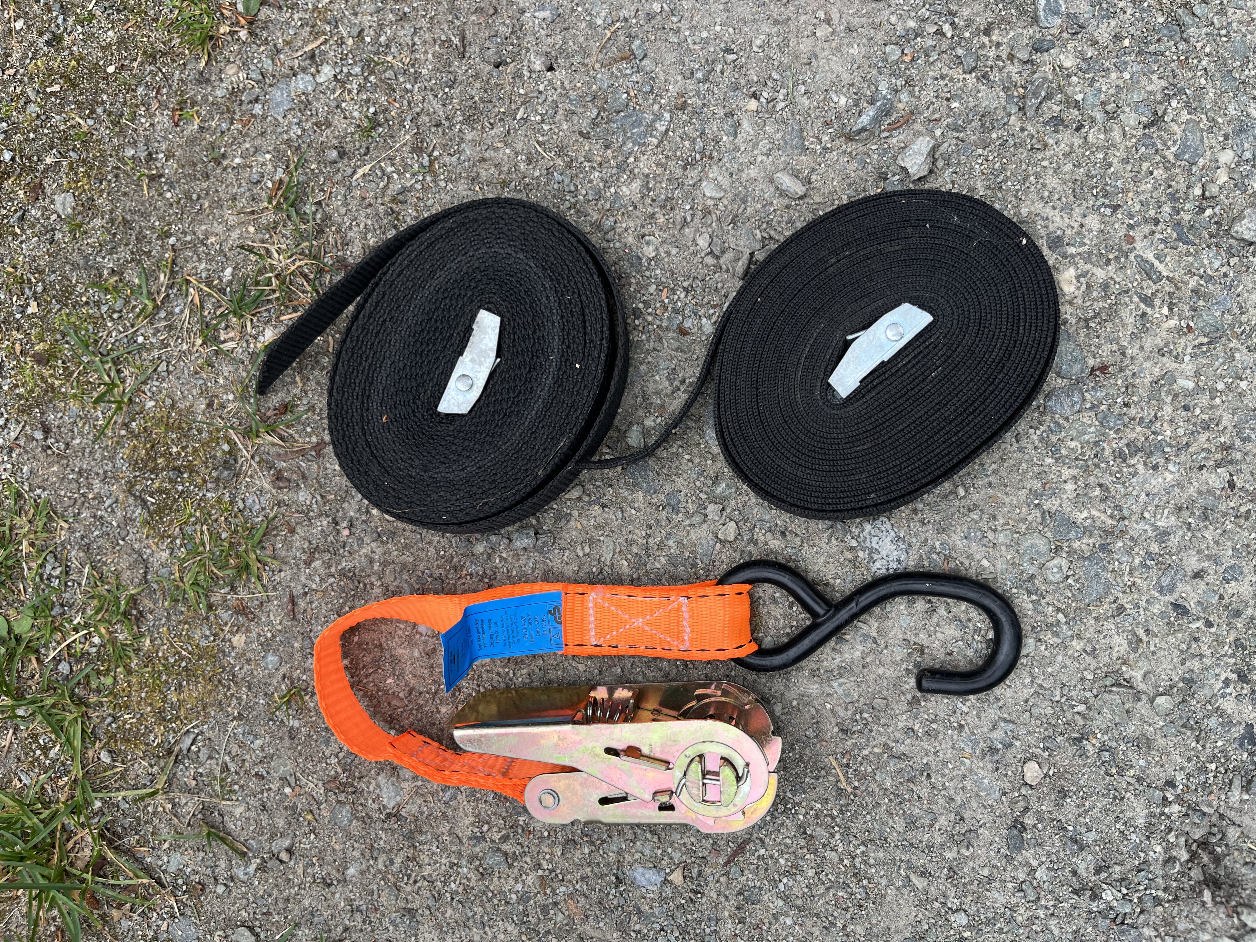 Lastestropp med 2 bindestropper