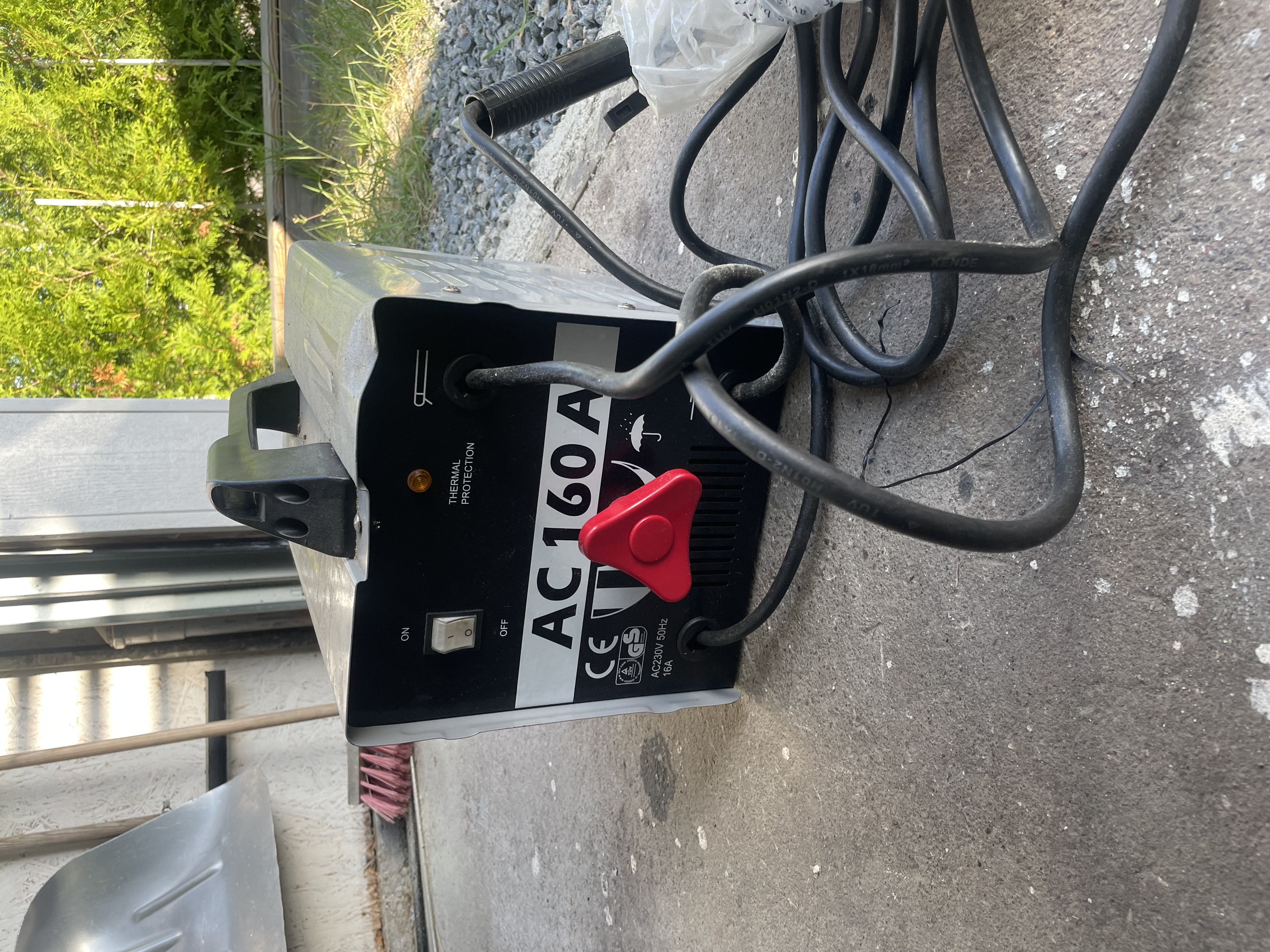 Pinnsvets / mma svets ac 160a (230v)