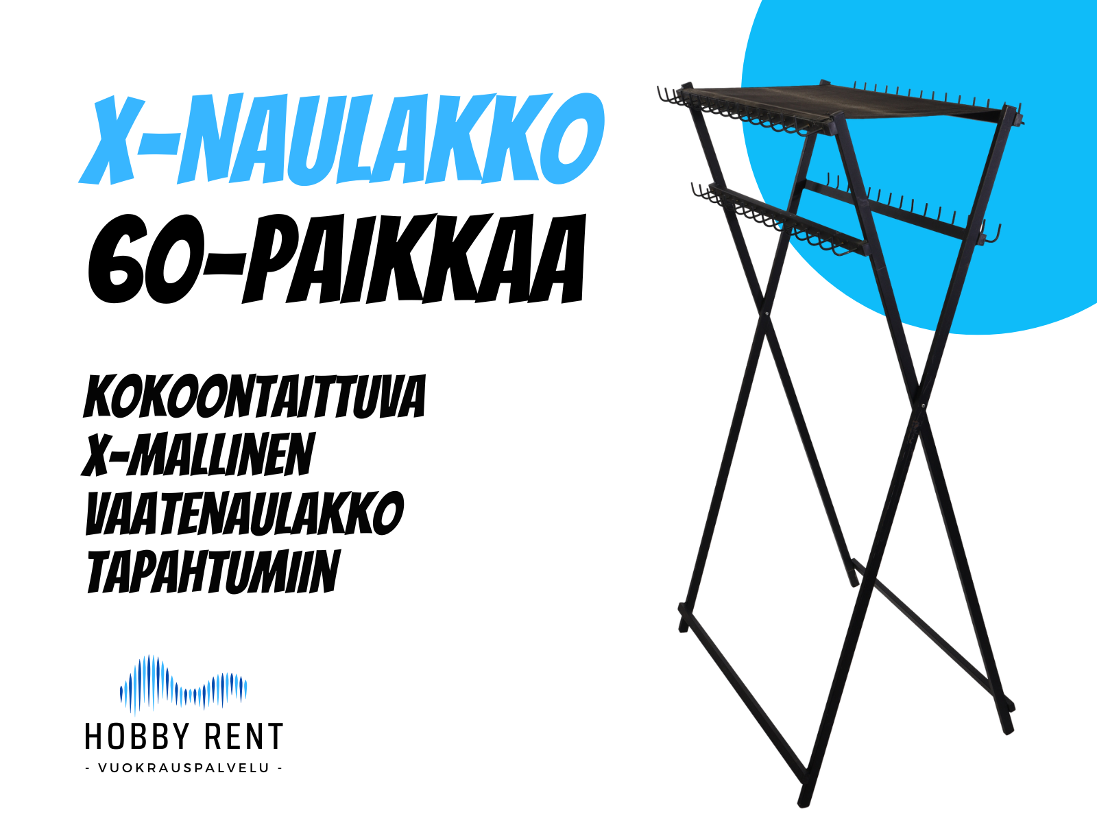 X-naulakko narikka 60 paikkaa