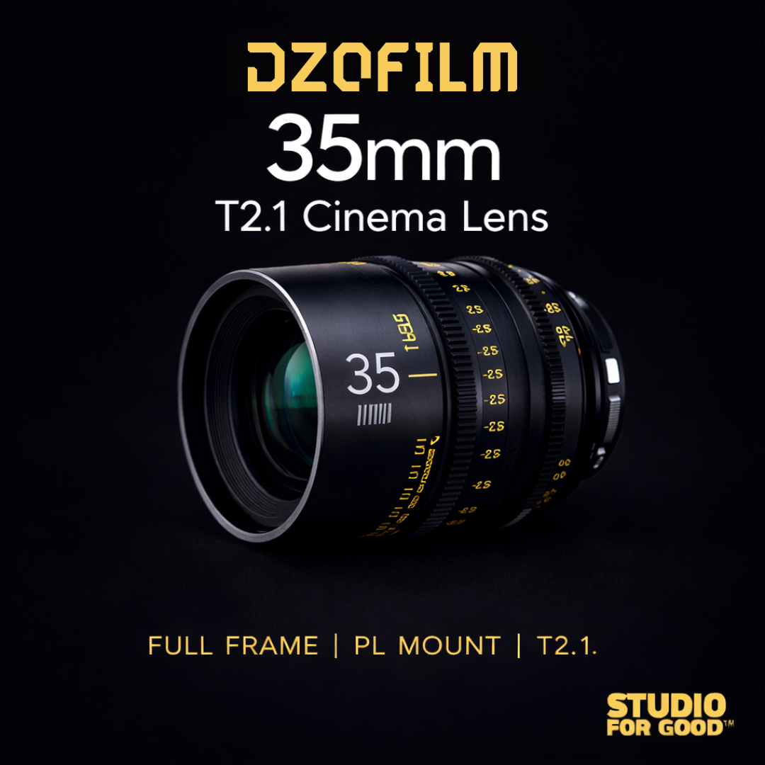 Dzo vespid prime lens pl mount (35mm) – t2.1 full frame cine