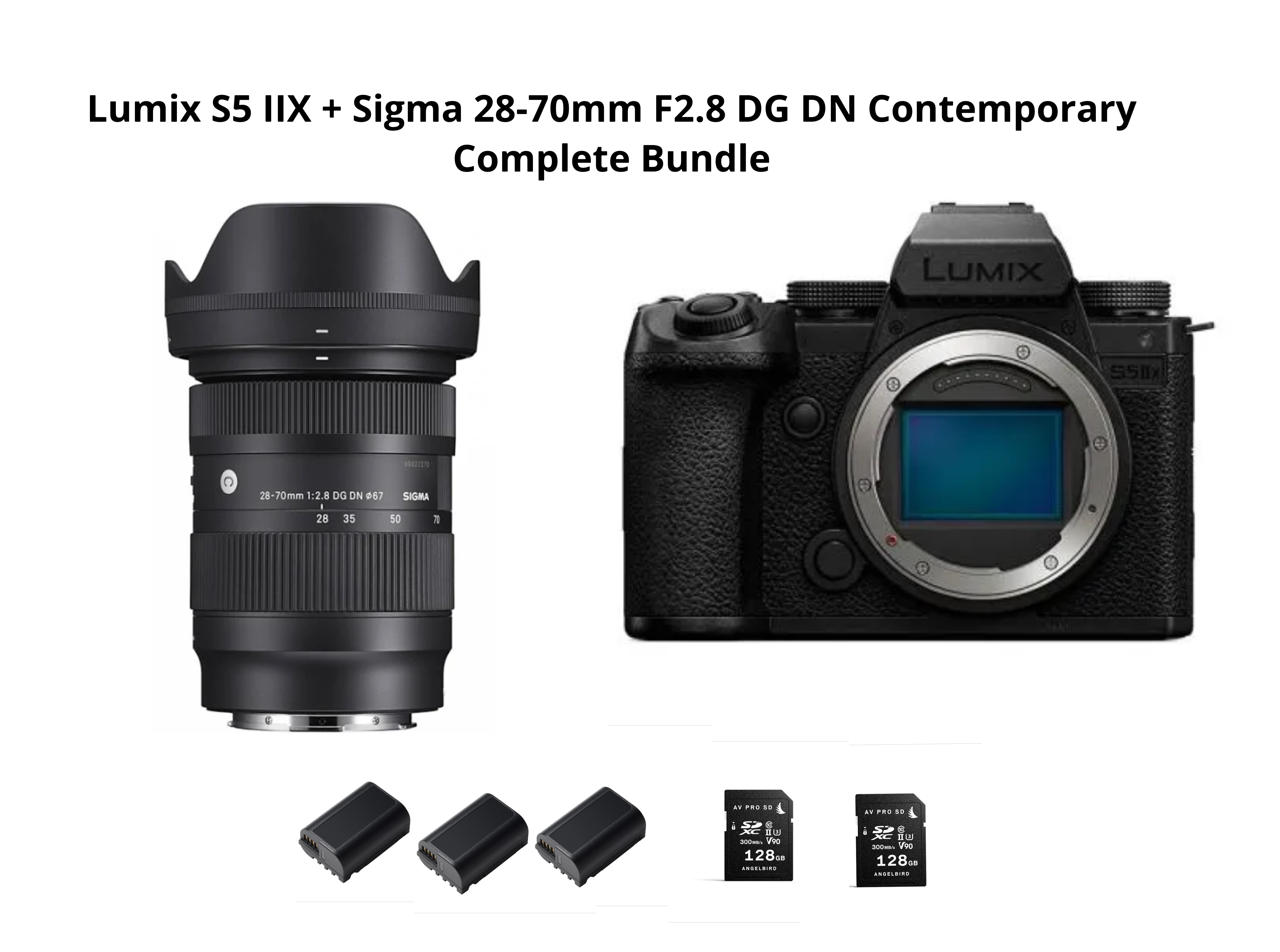 Lumix s5iix + sigma 28–70mm f/2.8 dg dn ( lumix s5 ii )