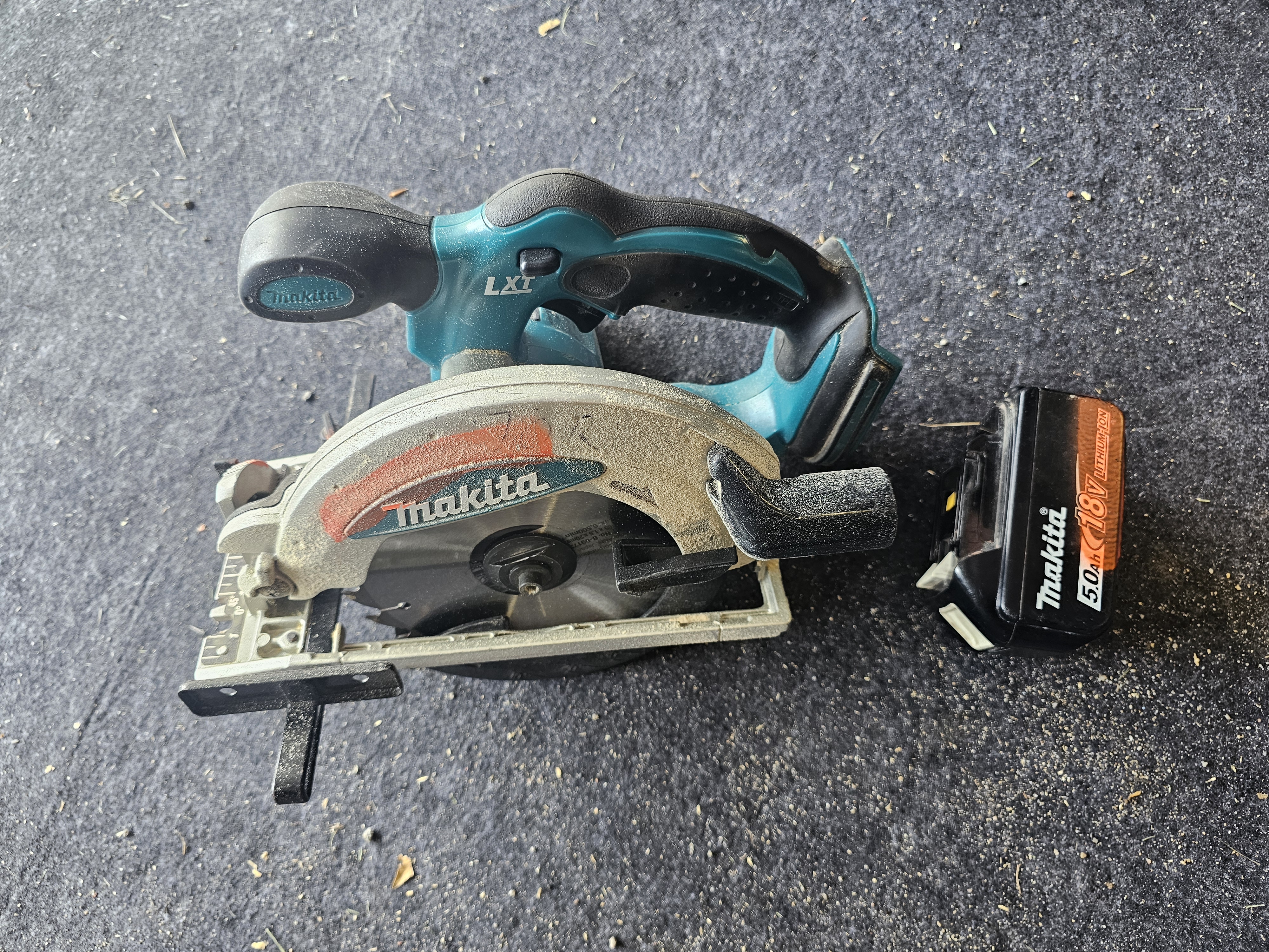 18v batteri dreven makita sirkelsag 