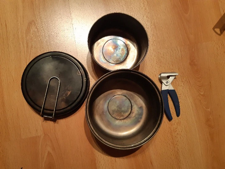 Msr titanium kettle set