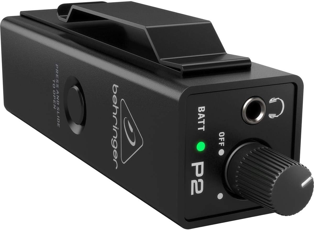 Behringer powerplay p2 ultra-compact personal in-ear monitor amplifier