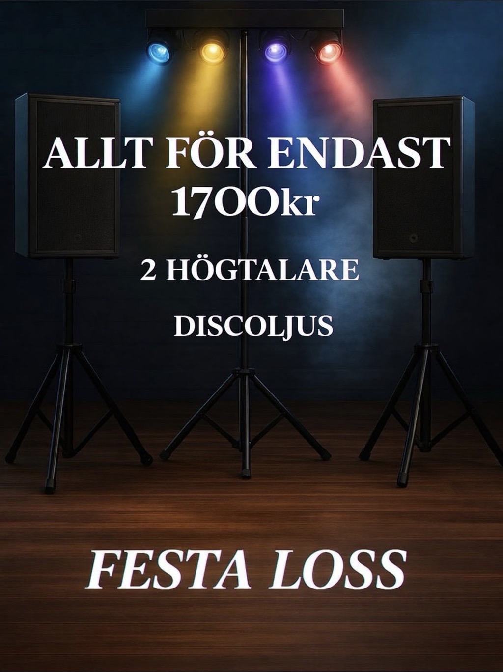 🔊uthyrning av högtalare!